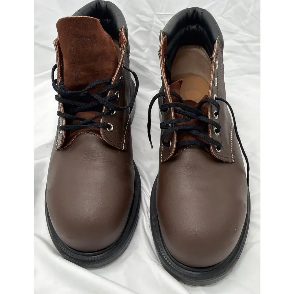 Red Wing 8215 Steel Toe 6” Boots Brown Leather USA Mens 11.5